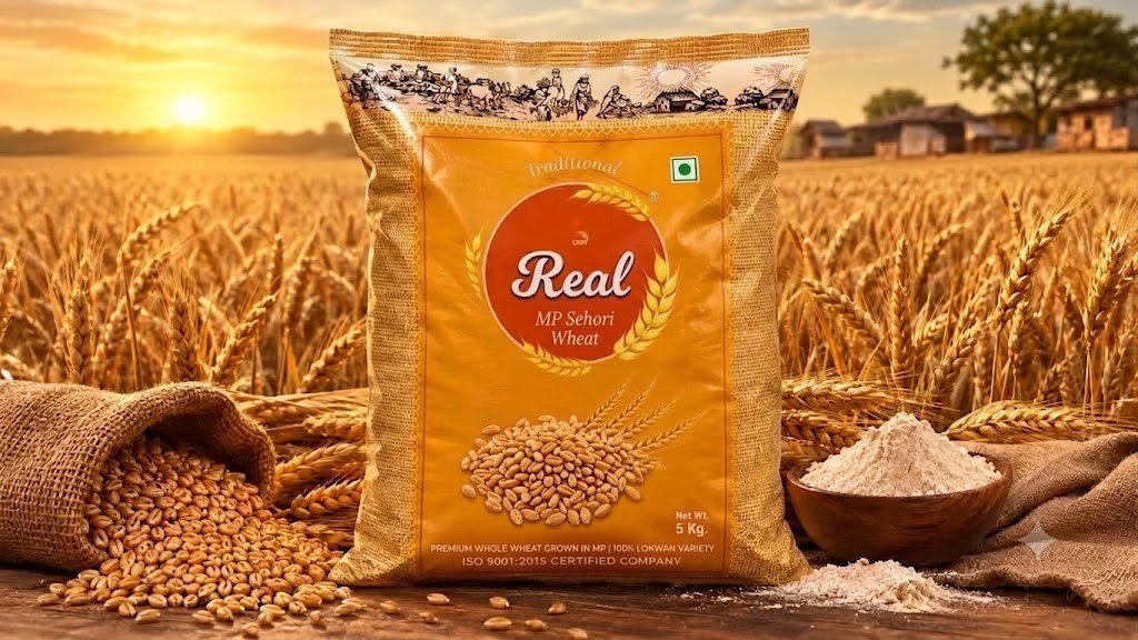 Real MP Sehori Wheat 5 kg pack